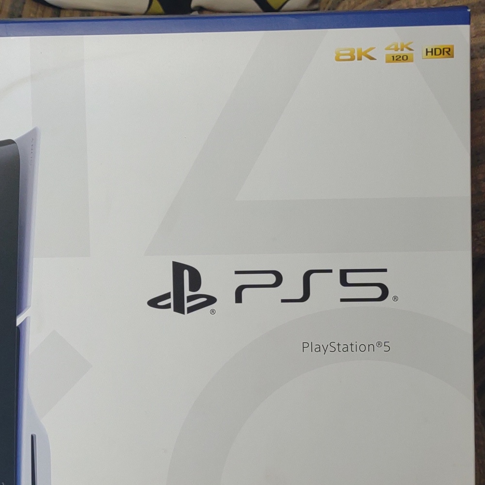New PS5 with controller